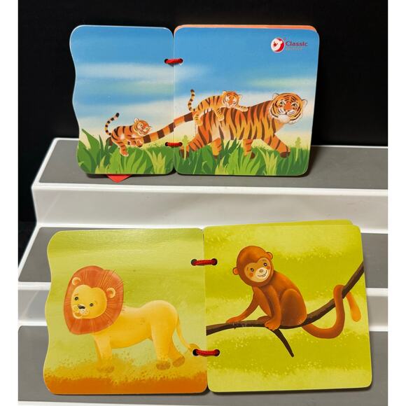 Classic World brand my wooden wild animals books excellent condition - Picture 2 of 6